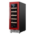 thumbnail image 1 of 18 bottle Built-in/Freestanding Wine Ref with 7 color LED Lights, 1 of 6