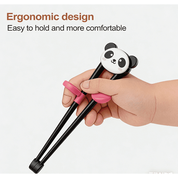 Reusable Chopstick Training Sticks - for 1-2 Practice Chopsticks, Durable Food-Grade Training Tool, Easy-to-Use Cooking Utensil for Beginners, Essential Kitchen Skill-Building Gadget, 2*6.1in, B