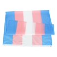 thumbnail image 2 of Arcisei Transgender Pride Flag 3x5 feet Lgbt Trans Rainbow Banner, 2 of 2