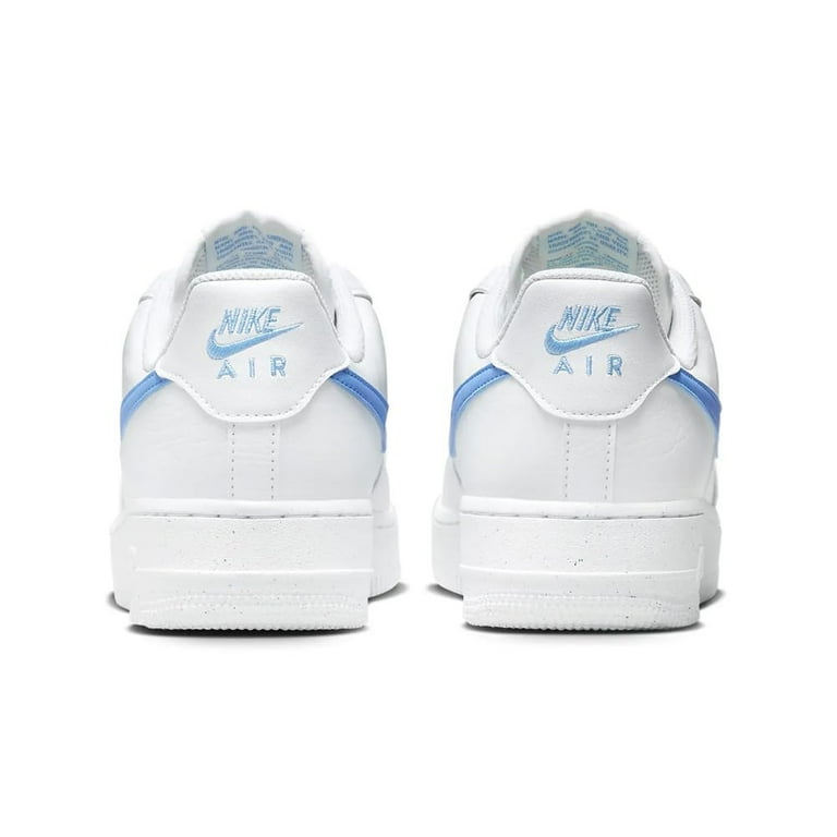 靴 NIKE AIR FORCE 1 07 LOW WHITE  BLUE Nike Air Force 1 '07 White University Blue for Sale
