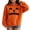 Gold, variant on Girls Orange Hoodies Halloween Devil Graphic Pumpkin Hooded Sweatshirts Teen Kids Oversized Cute Funny Pullover Tops Ribbed Cotton Casual Sweater