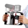 thumbnail image 1 of Ulanzi U Rig Pro Video Rig para iPhone, estabilizador de teléfono con triple soporte de zapata fría, soporte de trípode para teléfono para iPhone 16 15 14 13 12 11 Pro Max XS Max X 8 plus OnePlus 7 Pr, 1 of 5
