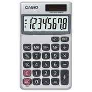 Casio SL300VE/SL300SV Wallet Solar Calculator with 8-Digit Display