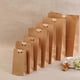 thumbnail image 4 of Sac en papier kraft brun Packaging Emballage de sac de rangement recycl fond plat vintage,Sacs-cadeau DIY pour Nol/Mariage/Anniversaire 24x13x8cm 50P, 4 of 5