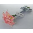 thumbnail image 4 of Lily Garden Mini 15" Artificial Calla Lily 10 Stem Flower Bouquets (Pink with Gray), 4 of 4