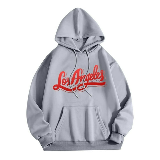 Sweat-shirt à Manches Longues Décontracté à Capuche pour Femmes