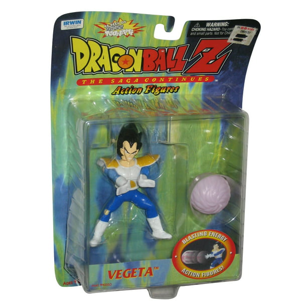 Dragon Ball Z The Saga Continues Vegeta Blasting Energy Irwin Toys Action Figure - Walmart.com ...