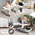 thumbnail image 2 of XIOYIG 5 in 1 Baby Walker, Music and Lights Walker for Baby Boy Girls 6-18 Months, Foldable Baby Walkers with Wheels and Bouncer Combo Portable, Toddler Infant Walker with Adjustable Height, 2 of 7