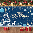thumbnail image 6 of Decorative Design Christmas Banner Happy New Year Polyester Material Celebration Banner for Holiday Party Winter Decor Event Decoration, 6 of 8