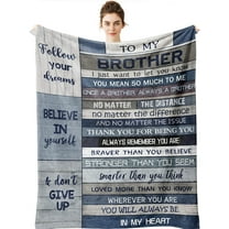 Big Brother Gift - Gifts for Brother 50" x 40" Blanket - Funny Brother Gifts from Sister - Brother Birthday Gifts - Funny Birthday Gifts for Older Brother - Bro Christmas Graduation Gift Ideas