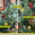 thumbnail image 3 of Guirnalda de Navidad Artego decorativa iluminada con luces navideña 2.7m, 3 of 5