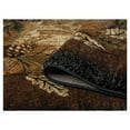 thumbnail image 4 of Mayberry Rug Sunset Valley Oak Ridge Brown Lodge Area Rug 7'10" Round, 4 of 5