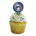 thumbnail image 5 of NHL Columbus Blue Jackets Logo Cupcake Picks Toppers Decoration Set of 6, 5 of 7