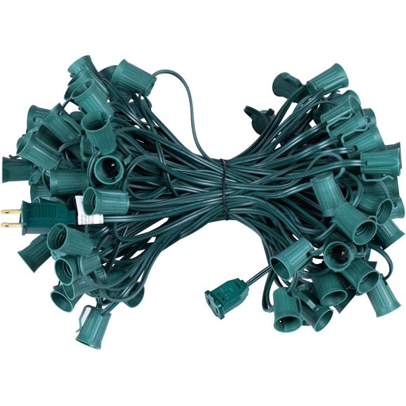 EcoNesxp 50 Pieds E17 Ligne Verte 12 Pitch