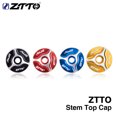 thumbnail image 3 of ZTTO Stem Top Cap Fork Tube Aluminum Alloy Cover Bicycle Accessories blue For the outer fork outer diameter 28.6, 3 of 6