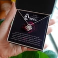 thumbnail image 2 of To My Beautiful Queen You Are My Best Friend Infinity Knot Necklace Message Card, 2 of 7