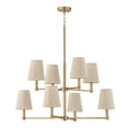 thumbnail image 6 of Capital Lighting 454581MA Mira 8 Light 38" Wide Chandelier - Brass, 6 of 6