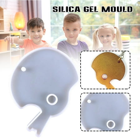 

DIY Pendant Soft Stencil with Hanging Hole Helmet Shaped Silicone Casting Die