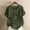 Army Green, variant on Women Clothes On Linen Shirts for Women Short Sleeve Crewneck Shirts Casual Floral Summer Tops Oversized Cute Tshirts Beach Vacation Clothes Pullover Blouses Going Out Outfits