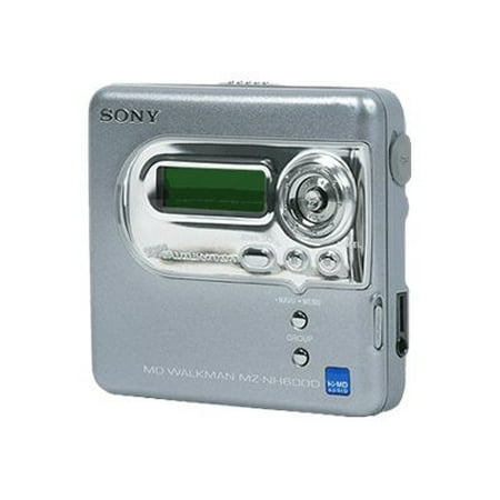 Sony Hi-MD Walkman MZ-NH600D - Hi-MD recorder - silver