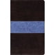 ESV Thinline Bible (TruTone, Chocolat/bleu, Paisley Band) – image 1 sur 1