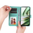 thumbnail image 3 of Funda tipo cartera GANGXUN para OnePlus Nord CE 3 , diseño girasol, cuero PU, soporte, cierre magnético, tarjetero, 3 of 5