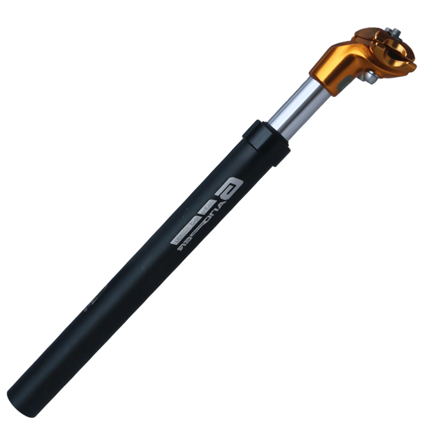 Tija de sillín con amortiguador para bicicleta de montaña, 27,2 mm, 31,6 mm, suspensión de bicicleta, reducción de tija de sillín, horquilla con amortiguador