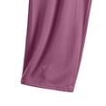 thumbnail image 4 of Liuinsasek Women's Plus Size Pajama Pants Casual Solid Color Stretchy Cropped Pants Lightweight Simple Comforty Lounge Pants for Summer, 4 of 5