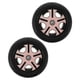 thumbnail image 5 of ColoMX Ruedas de triciclo para niños para niños de 2 piezas para niños fáciles de instalar y reemplazo de la rueda de triciclo para el scooticle infantil sin esquivo diámetro de orificio de 0.8 cm, 5 of 8