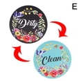 thumbnail image 1 of Dishwasher Magnet Clean Dirty Sign, Dishwasher Clean Dirty Flip Sign, Funny Cool Large, Strong, Magnets Ga -Magnetic Design, 1 of 8