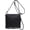 Black, variant on Women Small Tassel Faux Leather Cross Body Shoulder Bag Hobo Bag