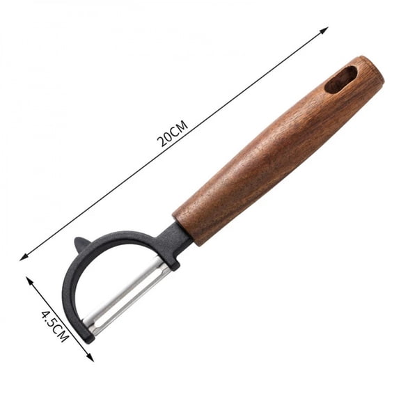 Peeler  Stainless steel  Wooden Handle Peeler Fruit Vegetable Kitchen Tool