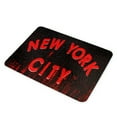 thumbnail image 1 of KuzmarK Glass Cutting Board - New York City Skyline Red, 1 of 1