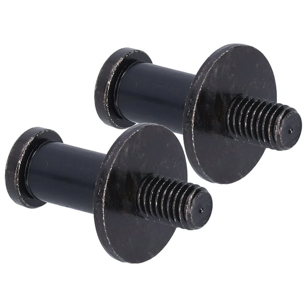 Accesorio 2 piezas puerta trasera de la puerta cola Piernos Partes de acero inoxidable piezas ajustadas para el huelguista trasero perno