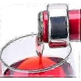 thumbnail image 4 of Steel Wine Ring,anti Drip Ring, Wine Drip Collar, Can Be Used In Bars, Restaurants And Homes(colour:silver+black)(10pcs), 4 of 5