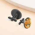 thumbnail image 6 of Tangerine Classic Stainless Steel Mens Cufflink Set for Shirt Cufflinks and Shirt Clips, Suitable for Formal Wear, Made of High-Quality Stainless Steel, 6 of 6