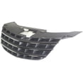 thumbnail image 2 of Grille Assembly Compatible With 2007-2010 Chrysler Sebring Sedan Convertible Gray, 2 of 3