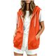 thumbnail image 5 of Neewe Women's Sleeveless Zip Up Hoodies Casual Loose Fit Drawstring Sweatshirts Lightweight Jackets Vest with Pockets, 5 of 8