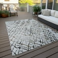 thumbnail image 6 of Addison Rugs Chantille Indoor/Outdoor Transitional Organic Silver Washable Rectangle Rug, 10' x 14', 6 of 6