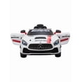 thumbnail image 3 of PINGÜE® Montable Eléctrico Niños Mercedes Benz®  AMG GT4 Licencia Oficial | Control Remoto 2.4 GHz | Batería 12V 7AH |8 Km/h | 2 Motores 540 | Luces LED, Música, Radio |  WHITE, 3 of 8