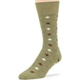 thumbnail image 4 of 7BIGSTARS KINGDOM Men Bamboo Patterned Dress Sock - 4 Pack - Argyle, Geometric -Breathable Casual Crew Fashion Seamless Khaki Assortment - Sock Size 10-13 Shoe 9-12 L, 4 of 9