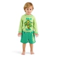 thumbnail image 3 of Character Toddler Boy Rash Guard Swim Set with Coverup, 3- Pieces, Sizes 12M- 5T, 3 of 7
