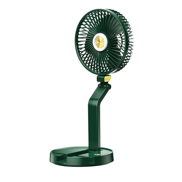 Seitruly Ventilador de lámpara plegable de 7 pulgadas, ventilador de telescópico recargable USB, ventilador de escritorio montado en la pared Electrónica Numero 3