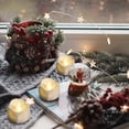 thumbnail image 3 of SIN Flameless Tealights Candles with Timer,12 Pack Small Bulk Votive Flickering Battery Operated LED Tea Light Lamp ，Warm White, 3 of 7