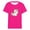 Red, variant on YunPes Girls Graphic Print Tees Rainbow Unicorn Crewneck Short Sleeve T-shirt Kawaii Pastel Summer Casual Basic Tops for Kids