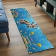 thumbnail image 4 of Funny Diving Giraffe Area Rugs Collection 2'x6', Ocean Coastal Coral Fish Marine Life Non Slip Indoor Rectangle Throw Runner Rug Floor Mat Carpet for Living Room Dining Table Bedroom Nursery, 4 of 9