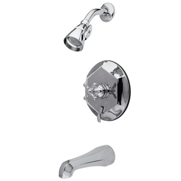 Kingston Brass  Single Handle Tub & Shower Faucet - Polished Chrome