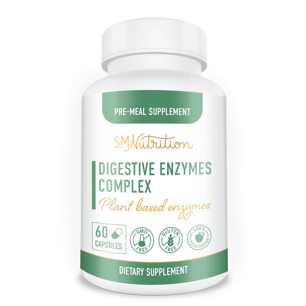 Digestive Enzymes Supplement for Digestion, Flatulence, Lactose