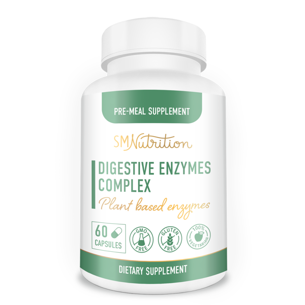 Digestive Enzymes Supplement for Digestion, Flatulence, Lactose
