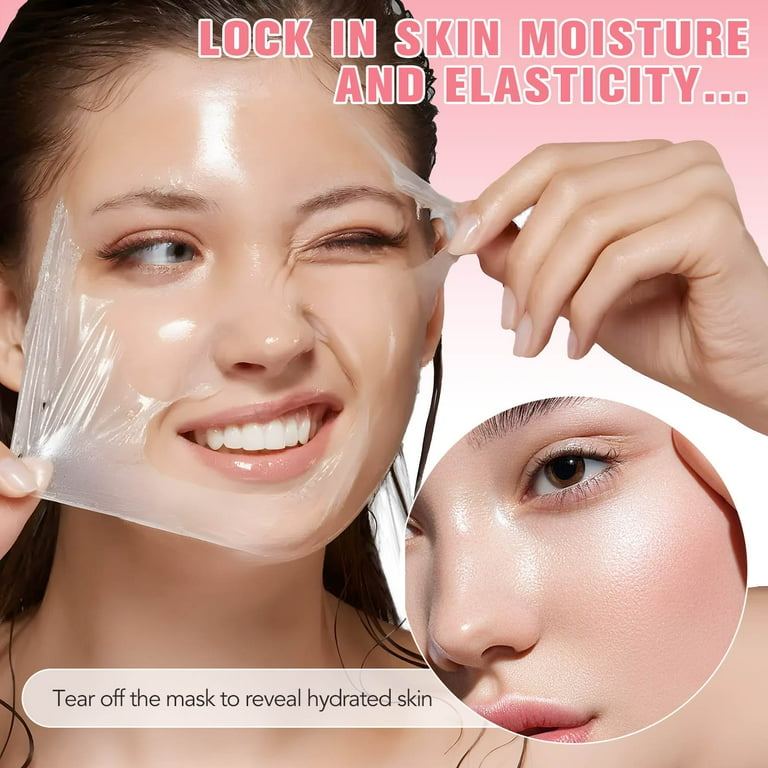 ikzee Collagen Night Wrapping Mask 2-Pack, Overnight Sleeping Mask